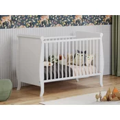 Lettino Krevetac za bebe Misza Standard 120x60cm, Beli