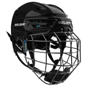 Hokejska čelada Bauer RE-AKT 155 Combo Black Senior L