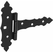 DOMAX Okrasni tečaj 100x35x130x2mm ZOB 100 BLACK