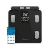 TrueLife FitScale W8 crna pametna vaga s 15 funkcija mjerenja 8595724901730