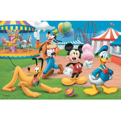 Trefl Puzzle Mickey Mouse: V zabaviščnem parku 54 kosov