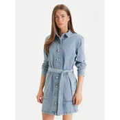 Calvin Klein Jeans Dolga srajca  svetlo modra