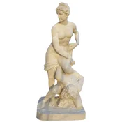 Casa Padrino Antique Style Marble Sculpture Beige H. 160 cm
