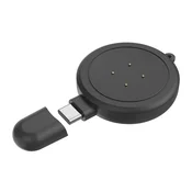 INF Polnilnik, združljiv z Google Fitbit Versa 3/4/Sense 1/2/Ace LTE Black, (5000130041)