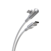SCOSCHE SCOSCHE, StrikeLine™ USB-C na pravokotni Lightning kabel, 1,8 m, bel, (21166517)