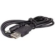 Akyga Akyga USB polnilni kabel DC vtič 2\,5 mm 0.80 m črna AK-DC-02, (20432882)
