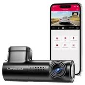 Lingdu D500 4K Dash Cam varnostna kamera z diplejem za avto