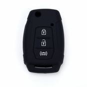 CAR 888 ACCESSORIES Silikonska navlaka za kljuceve Ssang Yong crna