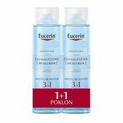 Eucerin DermatoClean [Hyaluron] Micelarna voda 3u1 400 ml, 1+1 gratis