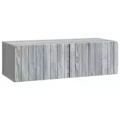 TV ormar za zid Siva sonoma 98 x 41 x 30 cm Konstruirano drvo