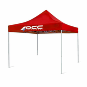 Šator OCC Motorsport Racing Crvena Poliester 420D Oxford 3 x 3 m