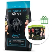 Fitmin FOR LIFE Adult Large Breed 12 kg + 3x Fitmin For Life Rings BREZPLAČNO