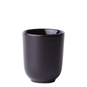 Skodelica brez ročaja črna 220 ml - Flow - 453121