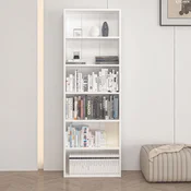 Hanah Home polica za knjige Adel 5 Shelf, 60 cm, bela
