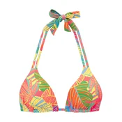 s.Oliver Bikini zgornji del svetlo rumena/oliva/oranžna/korala