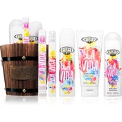 Cuba La Vida set: EDP 100 ml + EDP 35 ml + sprej za telo 200 ml + losjon za telo 200 ml za ženske