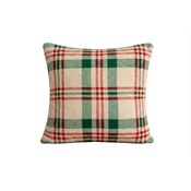 Mikropliš prevleka za blazino WINTER PLAID 45x45 cm, barvna