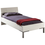 Xora POSTELJA 90 cmx200 cm , leseni material bela