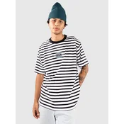Rip Curl Raw Energy Stripey T-Shirt white