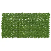 Vidaxl Ograja za balkon z listi Pravokotna 200 x 100 cm