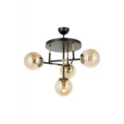 Opviq Luster AV-4331-4T-BSY, 40 cm, IP20, Crno-zlatne boje