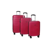 ENOVA Set kofera Modena trolleys 3/1 52034030 crveni