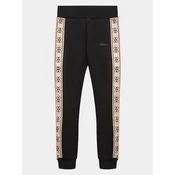 Guess Spodnji del trenirke J2YQ27 KB3P2 Črna Relaxed Fit