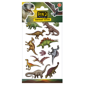 Set tetovaža s uzorkom dinosaura