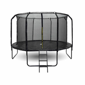 Vrtni trampolin SkyFlyer crni - 366 cm