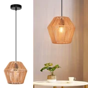 Nettlife NETTLIFE Vintage viseča svetilka iz ratana 150 cm E27 40W, (22122946)