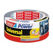 shumee Tesa extraPower srebrn samolepilni popravni trak 25 m x 50 mm