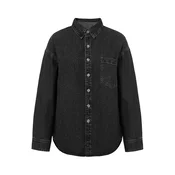 Imily Bela Bluza črn denim