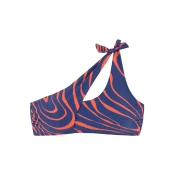 BUFFALO Bikini zgornji del BUFFALO temno modra/oranžna