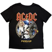 AC/DC PWRD-UP Norway EU Tour 25 (Back Print & Ex-Tour) Black L Majica
