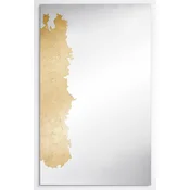Casa Padrino luxury wall mirror gold 80 x 2.5 x H. 130 cm - Rectangular living room mirror - Bedroom mirror - Wardrobe mirror - Luxury furniture - Luxury interior - Luxury quality