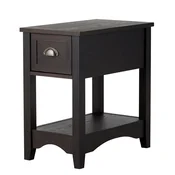 COSTWAY Nočna mizica Nočna mizica s predalom 33 x 56 x 58,5 cm, (5000007122)