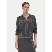 Liu Jo Pletena jopica TF6076 MS59L Siva Regular Fit