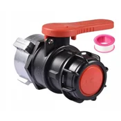 shumee Univerzalni adapter za kroglični ventil za IBC sod 75 mm DN50