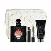 Yves Saint Laurent Opium Black Darčeková sada, parfumovaná voda 50 ml + Telové mlieko 50 ml + Riasenka 2ml + kozmetická taška