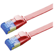 VALUE Value 21992122 RJ45 omrežni kabel\, Patch kabel CAT 6a F/UTP 2.00 m rdeča 1 kos, (20630642)