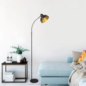 Opviq Podna lampa Varzan-10855-US, 162 cm, E27, Crna