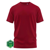 Majice Bre Muška majica kratkih rukava, Organski pamuk, Crvena