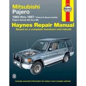 Mitsubishi Pajero Petrol & Diesel 83-97