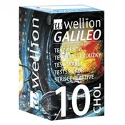 Wellion GALILEO test trake za mjerenje kolesterola u krvi a10