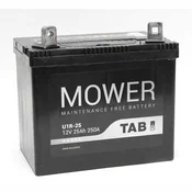 Akumulator za vrtni traktor TAB  12V 25Ah D+ 250A 196X127X185mm