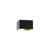 RENDL R11476 TEMPO sjenilo za lampu, univerzalna sjenila crna polycotton/zlatna folija