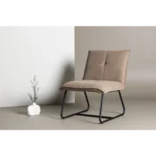 Venture Design Lounge stol Madison 77x59x79 cm rjav