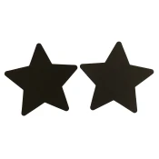 SuperLove Star Nipple Covers Black