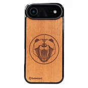 shumee Lesen ovitek Bewood za iPhone 17 Air z vzorcem medvedka MERBAU