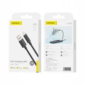 shumee Ojačan kabel micro USB za hitro polnjenje QC 3.0, microUSB za hitro polnjenje